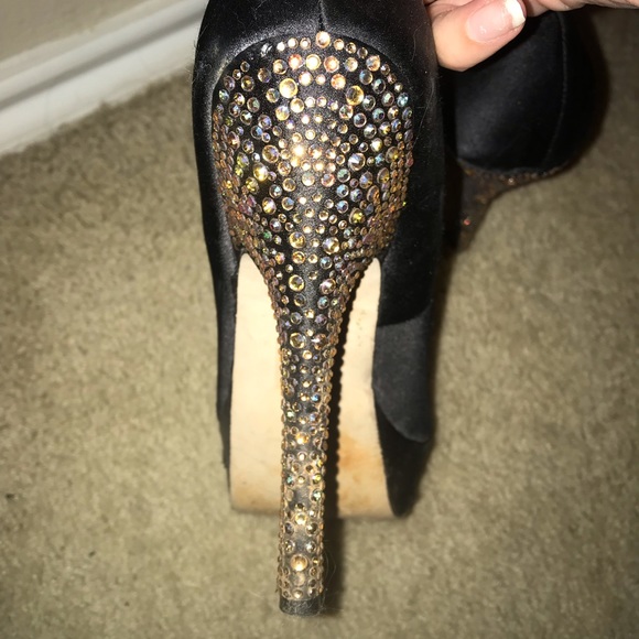 Steve Madden Sequin High Heel Pumps - Picture 4 of 6
